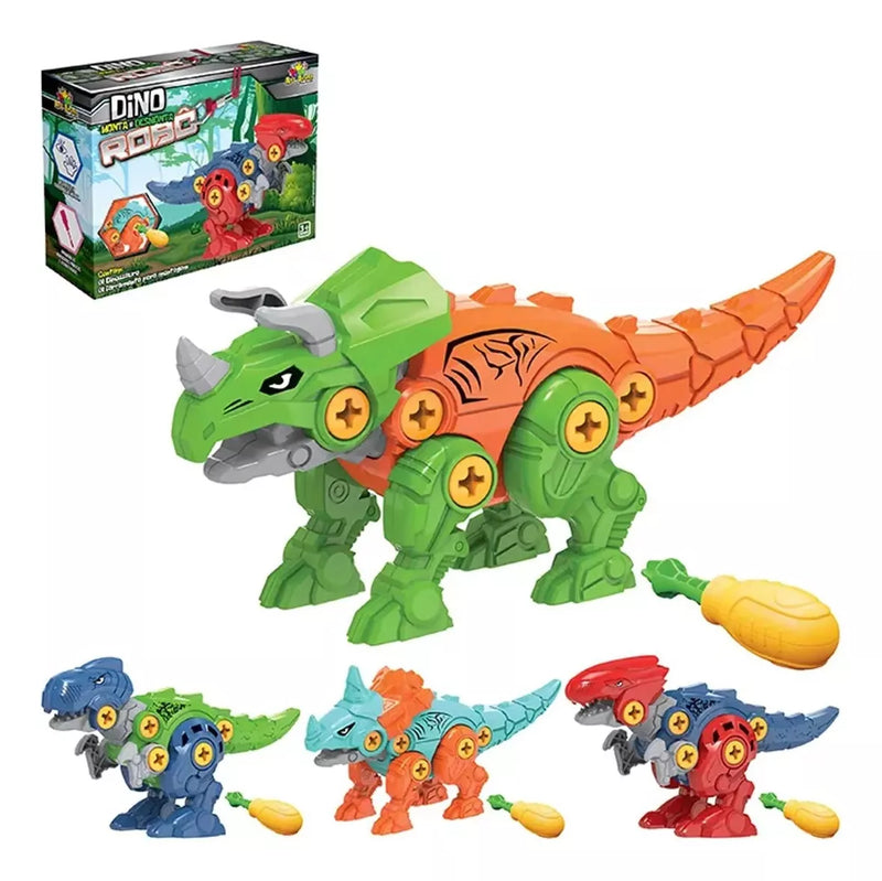 Dinossauro Monta e Desmonta: A Diversão que Estimula Aprendizado!