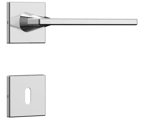 FECHADURA CLASSIC 3000 ROSETA QUADRADA INOX INTERNA STAM