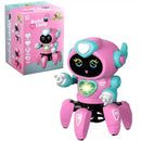 Robô Lady com Face Digital: Diversão Interativa e Aprendizado!